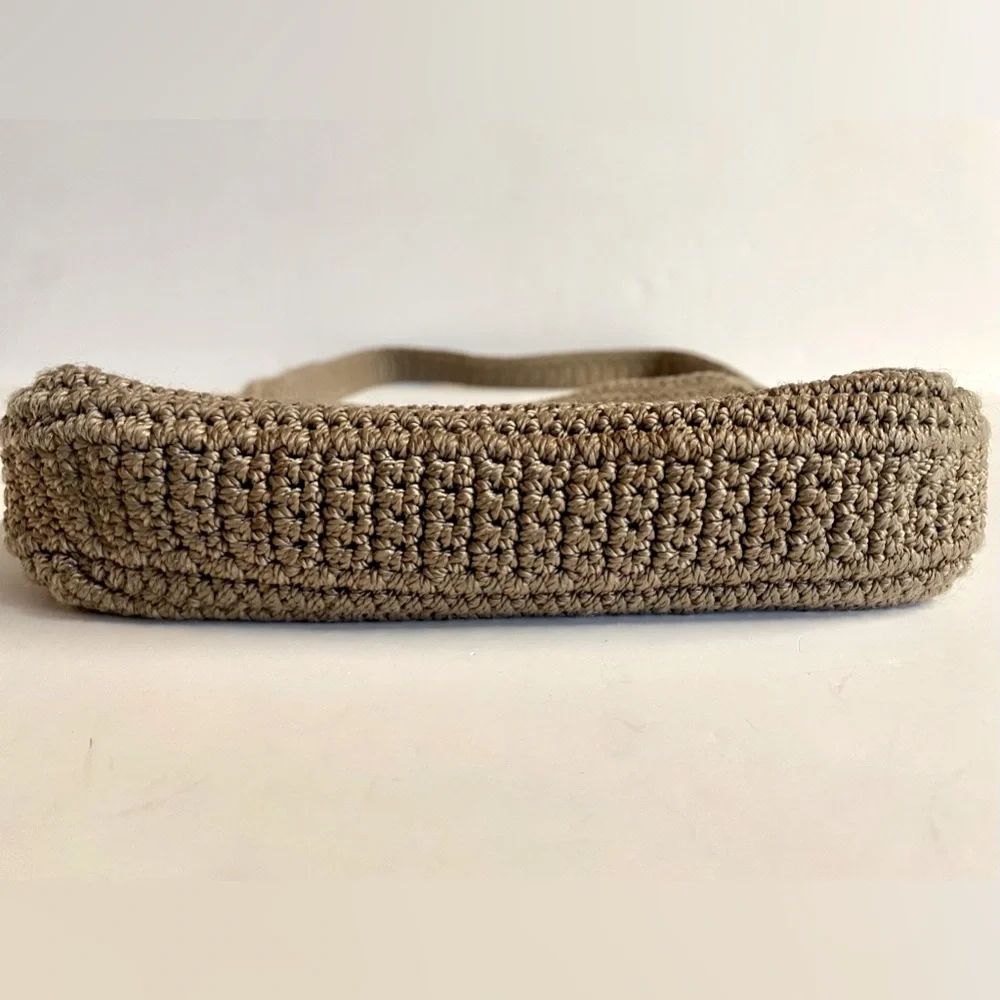 The Sak- Classic neutral crocheted Boho crossbody bag.In great condition.